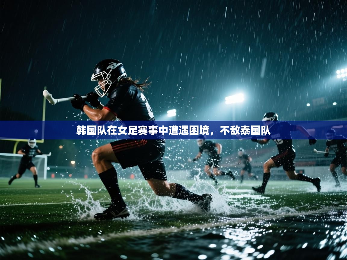 海星体育官方下载-韩国队在女足赛事中遭遇困境，不敌泰国队  第1张